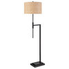 Baitz 62.5'' High 1-Light Floor Lamp Matte Black