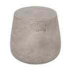 Koda Outdoor Lightweight Concrete Accent Side Table