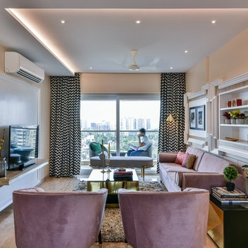 Art Deco Mumbai Apartment