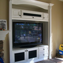 Living room built-ins