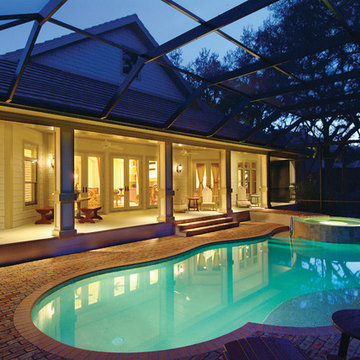 Sater Design Collection's 7051 "Bainbridge" Home Plan