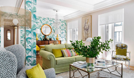 Casas Houzz: Un piso en San Sebastián con un aire tropical