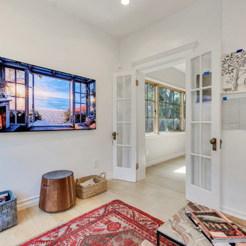 Flexible Living Space with French Doors & Natural Light | Los Angeles Remodel