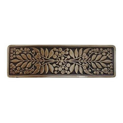 Inviting Home Inc. - Mountain Ash Pull, Antique-Style Brass - Cabinet And Drawer Handle Pulls