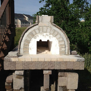 The Doyle Family Wood Fired Brick Pizza Oven in Pennsylvania