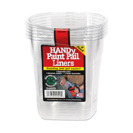 Handy Paint Pail Liners (6-Pack)