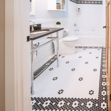 Black and White (custom tile pattern)