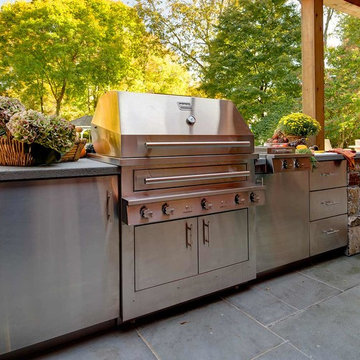 Darien, Connecticut Outdoor Kitchen