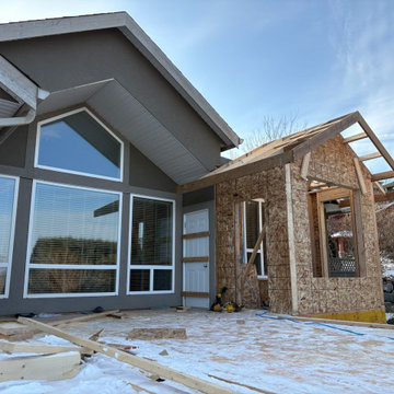 Custom Deck Rebuild & Covered Outdoor Living Addition | Black Mountain, Kelowna