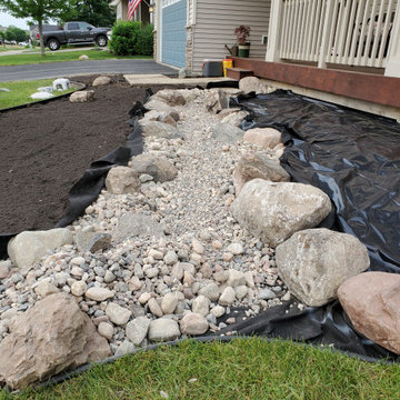 Japanese themed garden