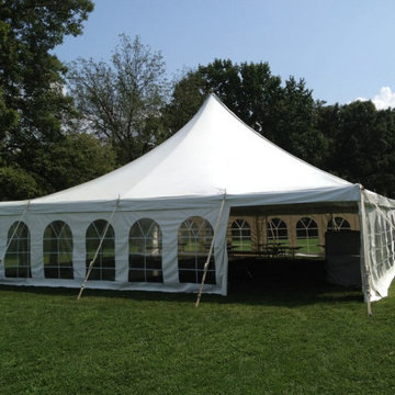 40' Wide Pole Tents