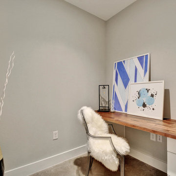 Abigar Modern Farmhouse Office - Perch Plans