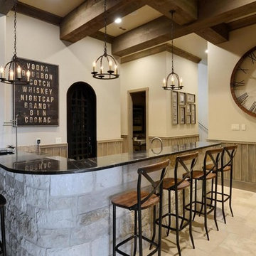 Rustic Lighting Seven Custom Homes