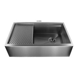 Stainless Steel Kitchen Sink | Legacy w/ Grid Drain - Kitchen Sinks