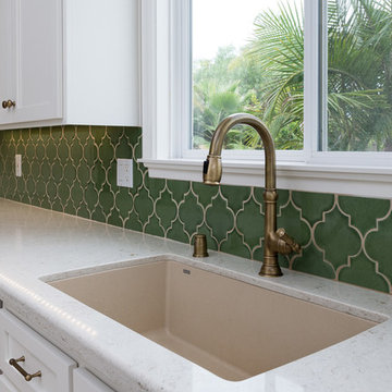 La Costa Kitchen with Moroccan Back Splash