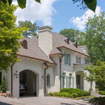 Georgian Revival - Porte Cochere Elevation