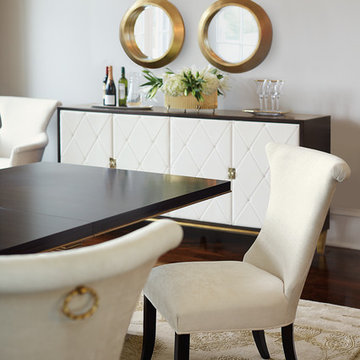 Jet Set Buffet, Table, Mirrors and Chairs