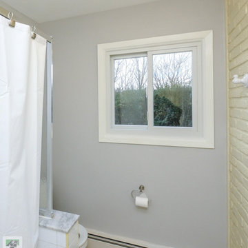 Gliding Window in Attractive Bathroom - Renewal by Andersen Long Island, Brookly