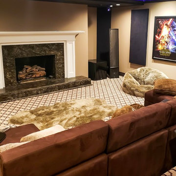 Lake Washington Theatre Room