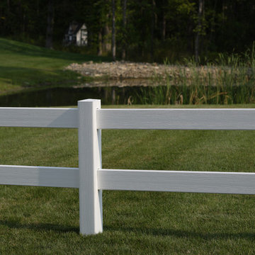 Vinyl Post and Rail