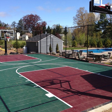 Backyard Basketball Courts in Hanover
