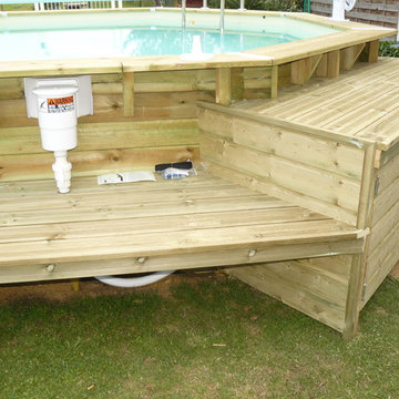 piscine bois et son aménagement