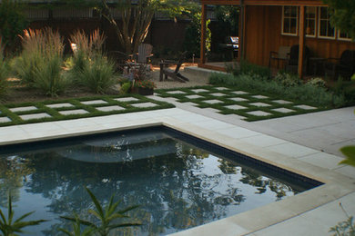 Inspiration for a contemporary pool in San Francisco.