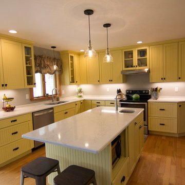 Sunny Yellow Kitchen