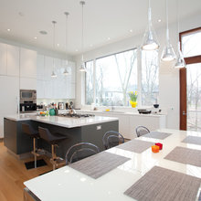 kitchen - white and grey