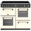 Richmond S1000EI 100 cm Electric Induction Range Cooker, Classic Cream