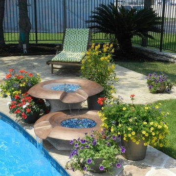 Pools with Water Features
