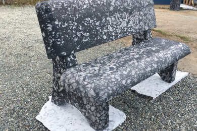 Marble Love Seat & benches