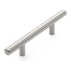 European Style Satin Nickel Bar Pulls, 5-3/4" Bar Pull