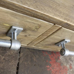 Victoria Hall Stand - Reclaimed Wooden Drawer Unit with Hanging Rail & Shelf - Coat Stands & Umbrella Stands