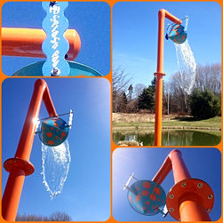 Splash Pad water play features - Baby And Kids
