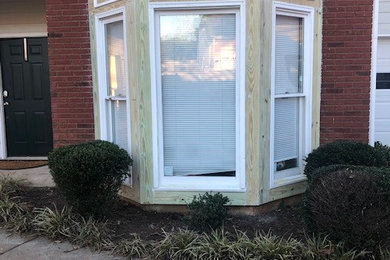 Example of a classic exterior home design in Atlanta