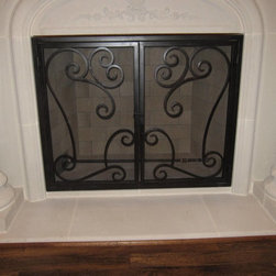Lauren Firescreen Inset - Fireplace Screens