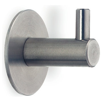Schwinn 4410 Hook, Brushed Stainless Steel, 10mm, Brushed Stainless Steel, 10