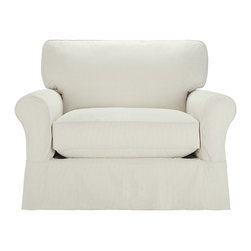 Baldwin Slipcovered Chair - Slipcovers And Chair Covers