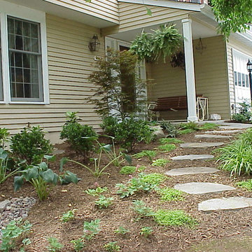 Stepping Stones in Shade Garden