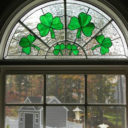 Shamrock - Stained Glass Panels