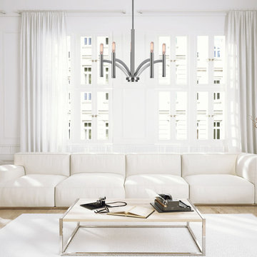 Valencia 5-Light Chrome Chandelier