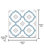 Alfama Peel and Stick Floor Tiles, Box