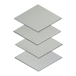 Rhombus Light Grey - Wall And Floor Tile