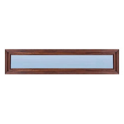 TRANSOMRTCLEAR - RECTANGLE TOP TRANSOM WITH CLEAR GLASS - Windows And Doors