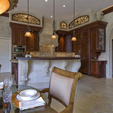 Bella Mediterranean Kitchen Remodel