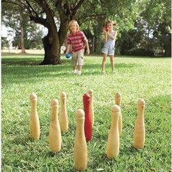 Wooden Skittles Game - Outdoor Products