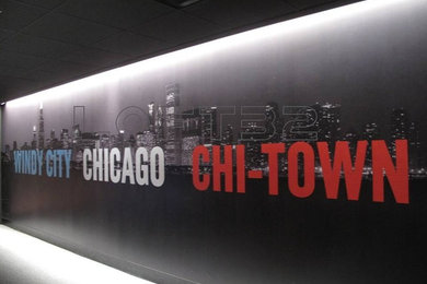 HUGE Chicago Chi-Town Photograph on Canvas