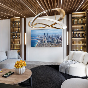 LS Bar & TV Room