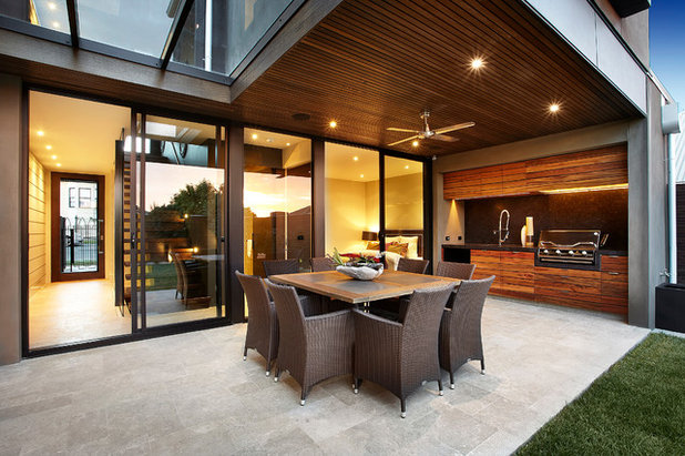 Contemporary Patio by Bagnato Architects